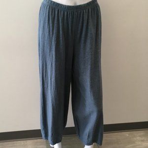 Cut loose Cropped Pant w/Darts - Blueprint